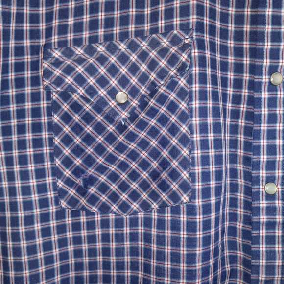 Plains Western Wear  Bjg Man Pearl Snap Shirt - Picture 2 of 5